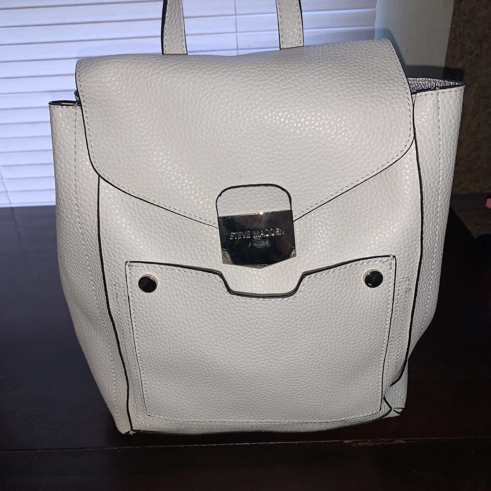 New STEVE MADDEN Women’s Handbag White color